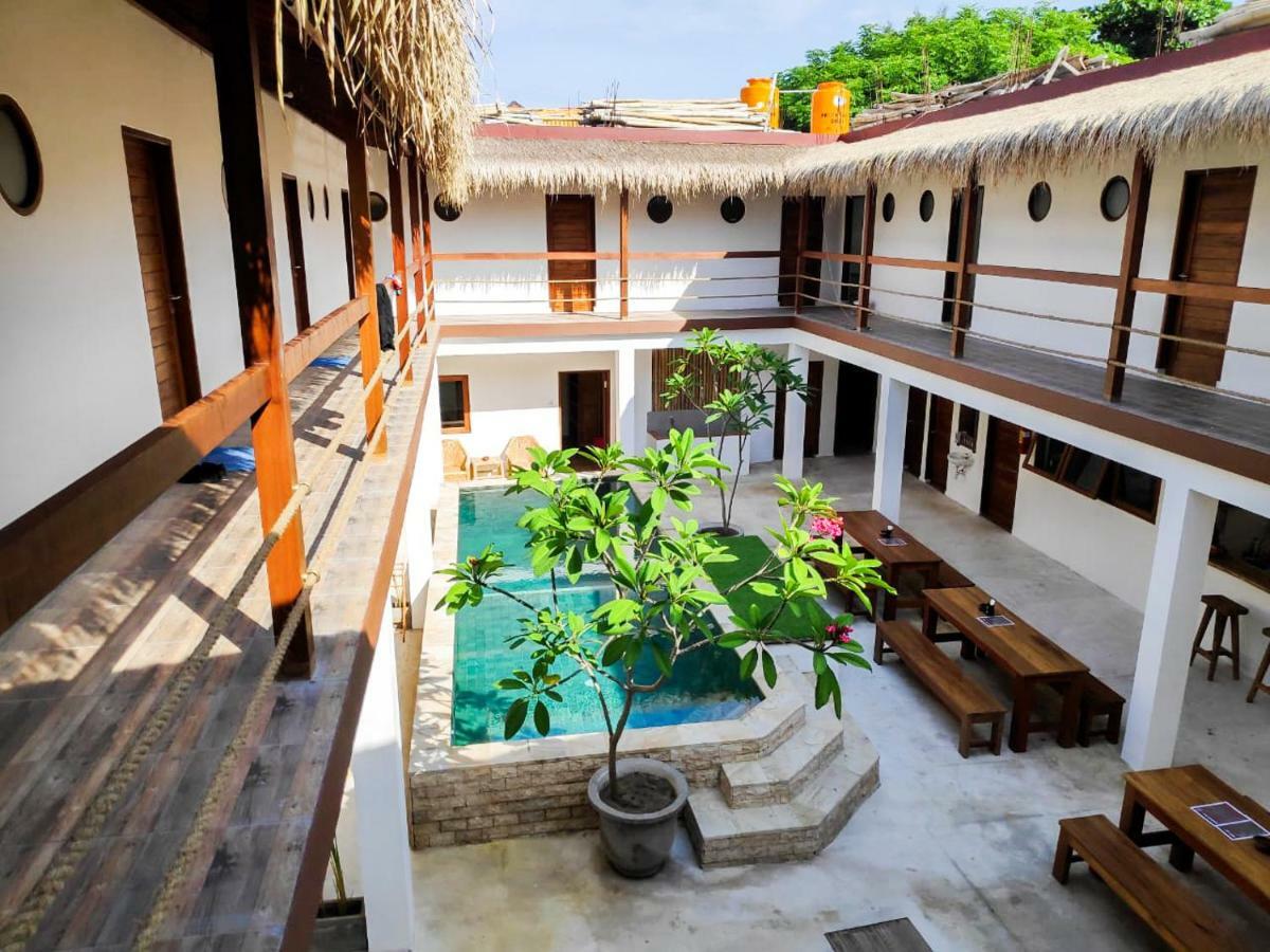 Gili Pirates Dive & Bnb Gili Trawangan Kültér fotó