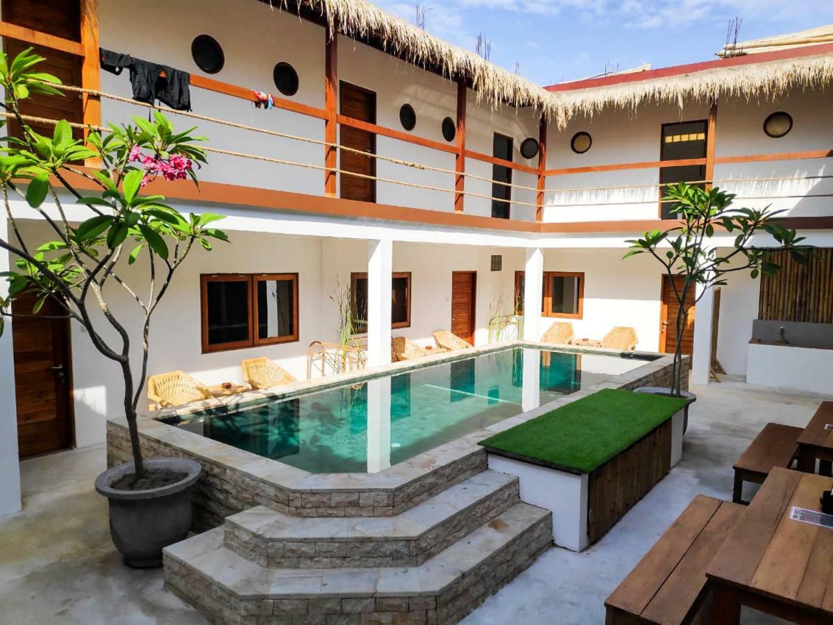 Gili Pirates Dive & Bnb Gili Trawangan Kültér fotó