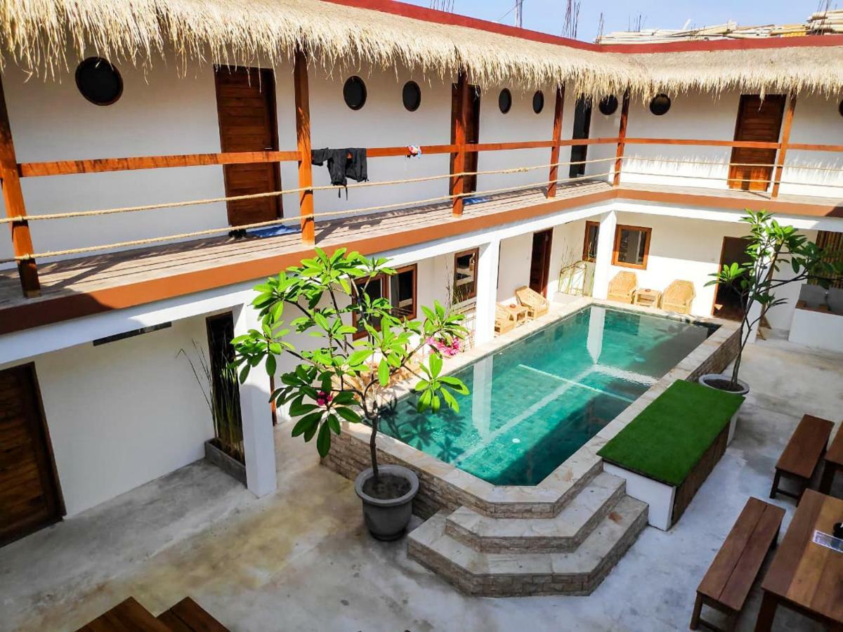 Gili Pirates Dive & Bnb Gili Trawangan Kültér fotó